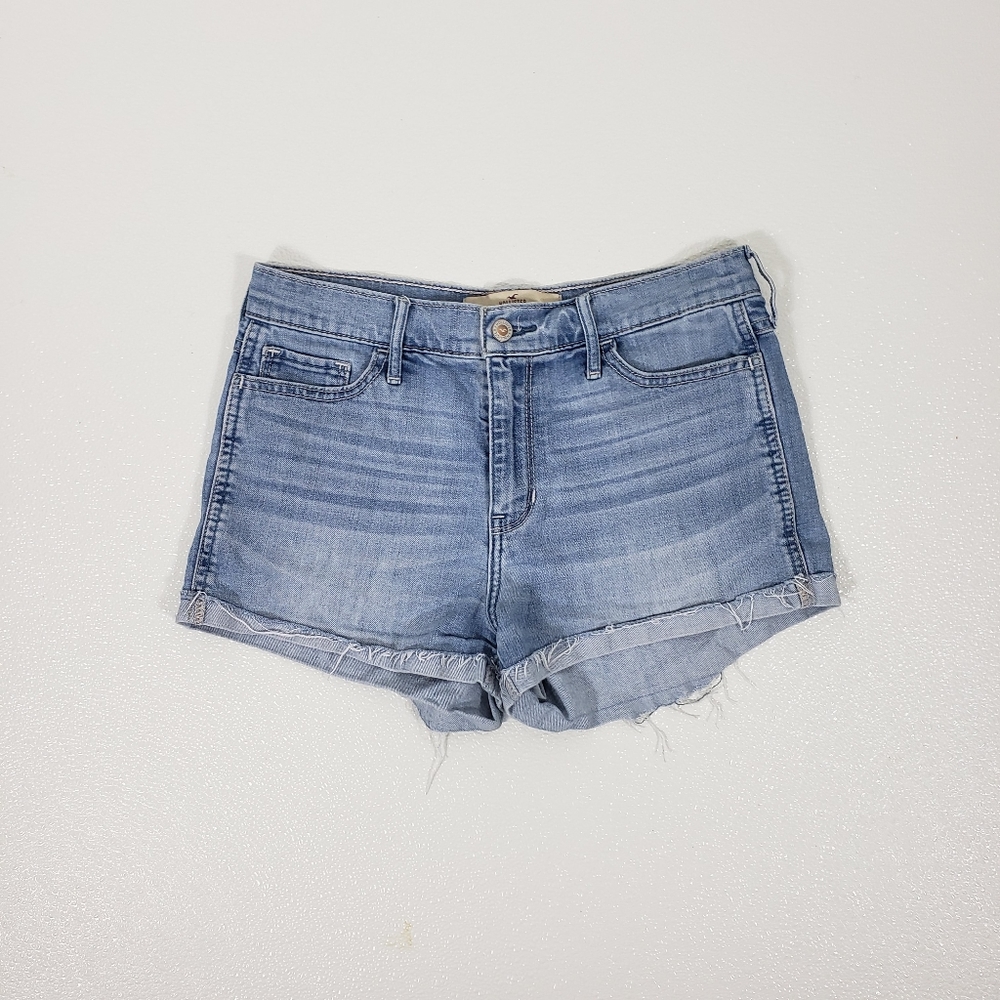 Hollister High Rise Denim Shorts Size 7